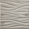 Ekena Millwork 19 5/8in. W x 19 5/8in. H Ripple EnduraWall Decorative 3D Wall Panel Covers 2.67 Sq. Ft. WP20X20RPBCR - alternate 1